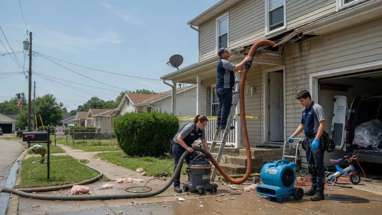Water Damage Restoration in Bison, KS near me